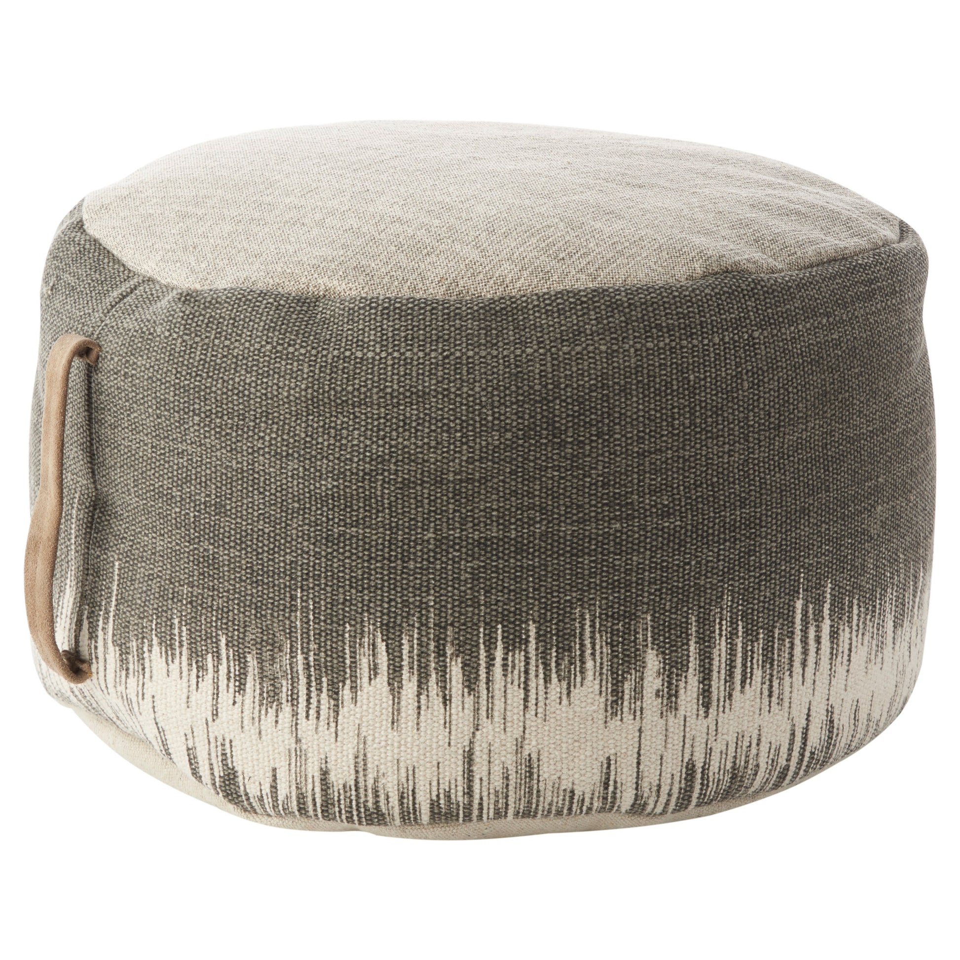 Mina Victory Life Styles Pouf, 20" x 20" x 12"