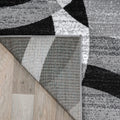 Contemporary Abstract Circles Perfect for High Traffic Areas of Your Living Room,Bedroom,Home Office,Kitchen Area Rug 6'6