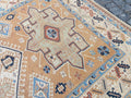 Persian Rug Turkish Rug - Area Rug - Large Rug - Vintage Persian Rug - Antique Rug - Wool Rug - Hand Knotted Rug - Old Rug 6.9X9 Ft Rug