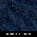 Area Rugs for Bedroom Living Room Nursery Room, 5Ft X 7Ft Navy Blue Fluffy Carpet for Teens Room, Shaggy Clearance Fuzzy Plush Throw Rug for Dorm