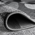 Contemporary Abstract Circles Perfect for High Traffic Areas of Your Living Room,Bedroom,Home Office,Kitchen Area Rug 6'6